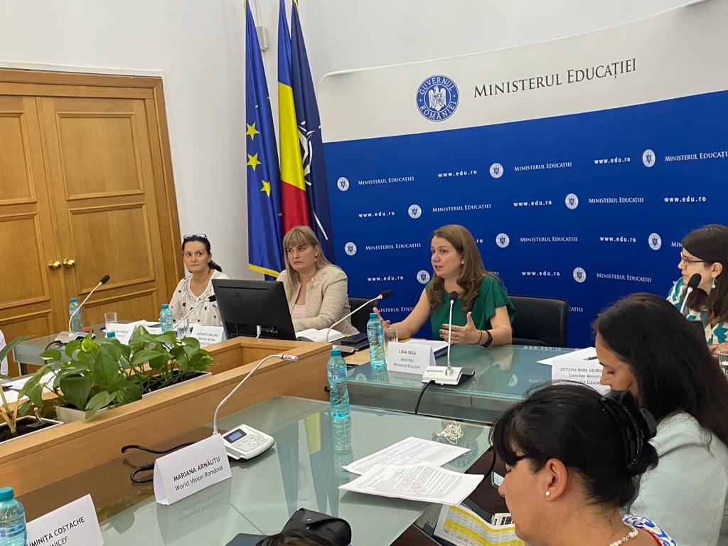 Ministerul Educației a organizat, astăzi, o amplă consultare pe marginea Procedurii privind managementul cazurilor de violență în școli