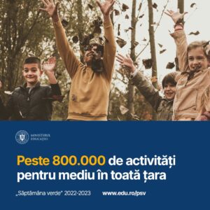 activități în cadrul Programului „Săptămâna verde”