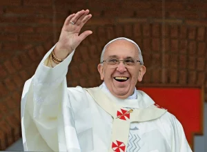 Papei Francisc la San Lorenzo